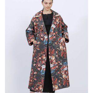 ALPHA60 Jacquard Mari Coat